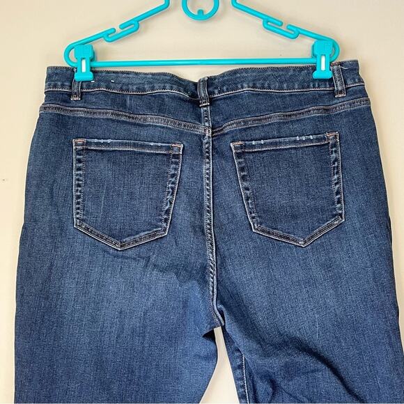 Lane Bryant Dark Wash Skinny Jean Size 20 - Picture 7 of 11